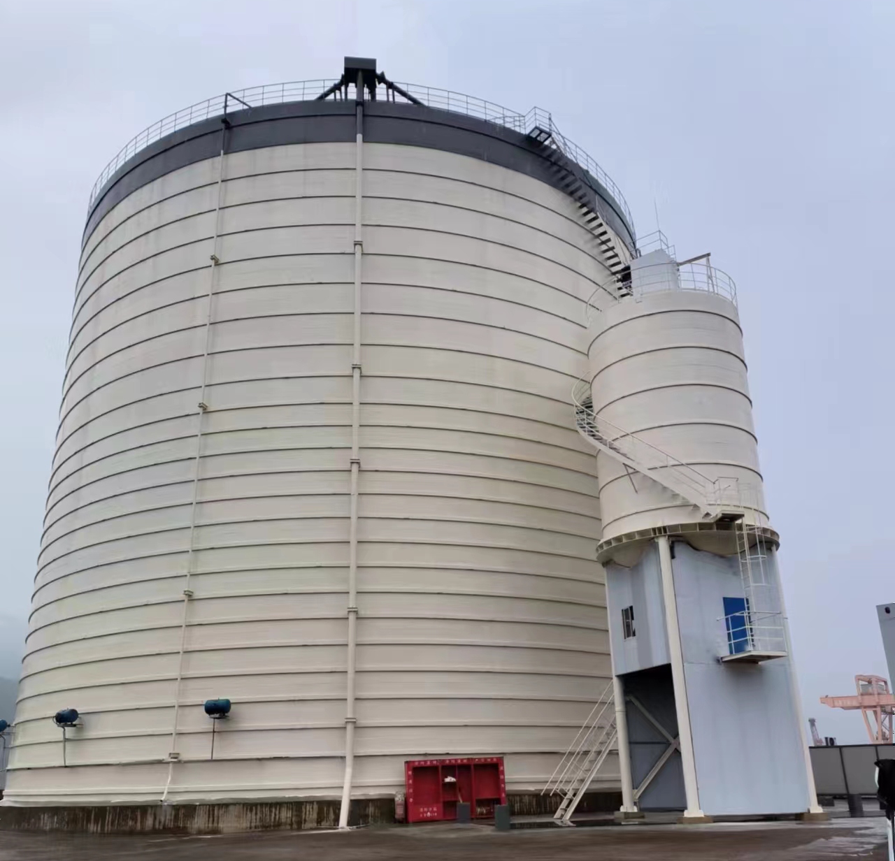 兴隆台10万吨水泥钢板库