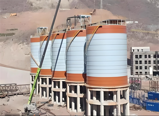 兴隆台高架钢板仓